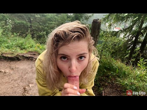 ❤️ Eva Elfi - Qız ictimai oral seksdən sonra cumu uddu Sərt porno bizdə ☑